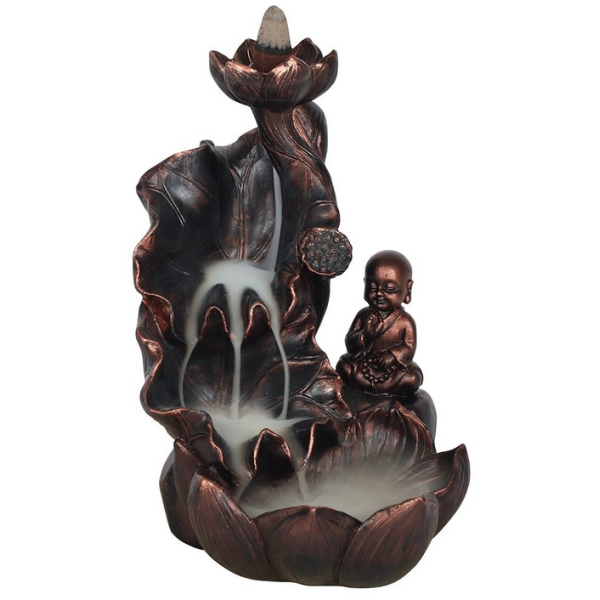 Backflow Burner Buddha Bronze effect